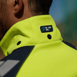 Sioen Zabel ECO high-vis softshell jacket, ARC protection (APC2)