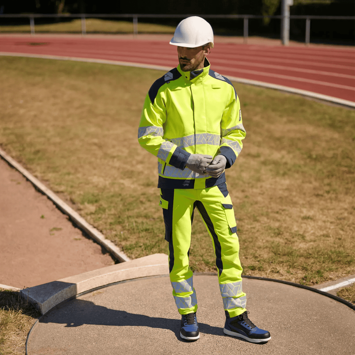 Sioen Zabel ECO high-vis softshell jacket, ARC protection (APC2)