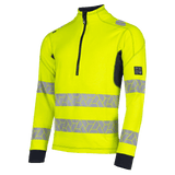 Sioen Nilsan ECO high-vis sweatshirt, half zip, ARC protection (APC1)