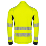 Sioen Nilsan ECO high-vis sweatshirt, half zip, ARC protection (APC1)