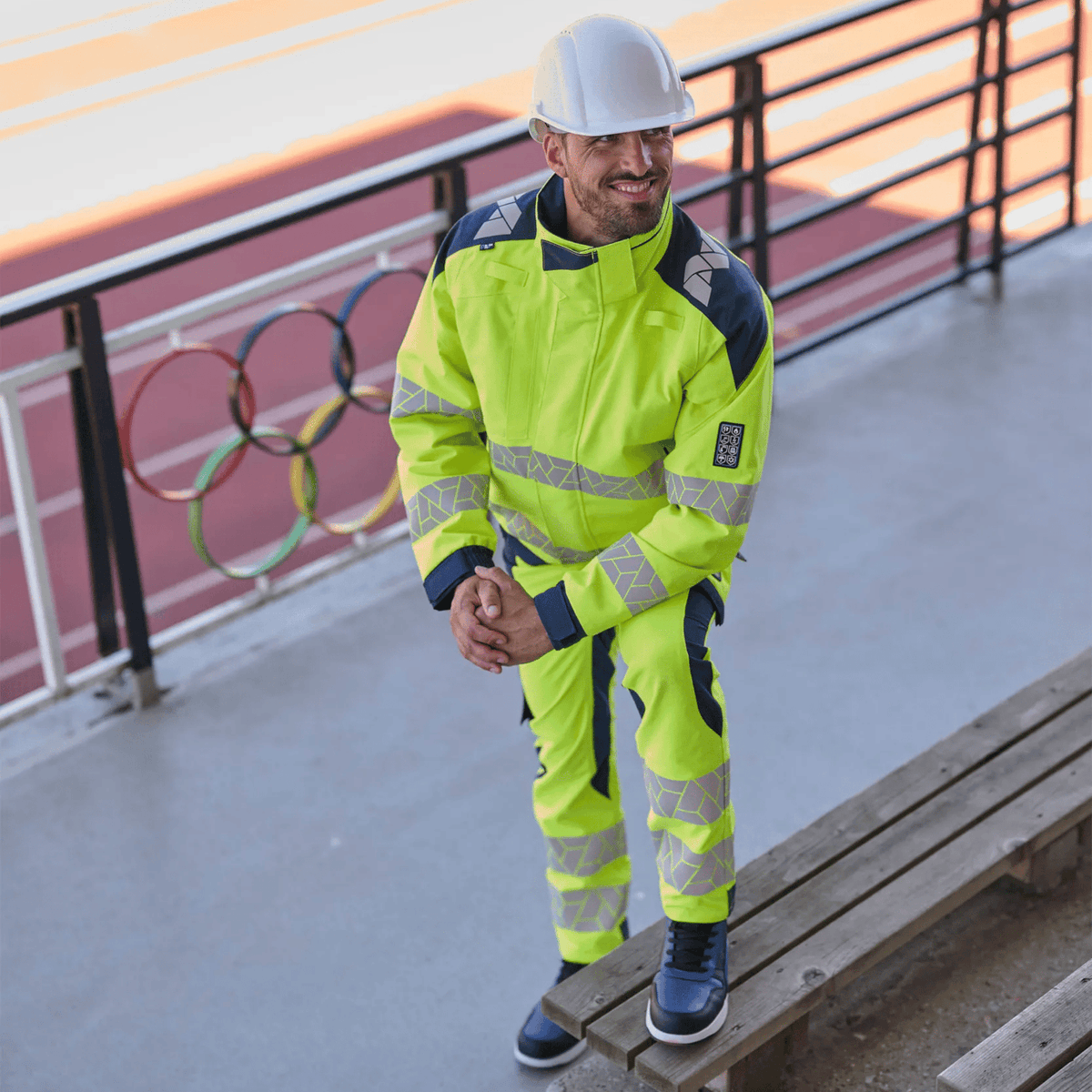 Sioen Berlox ECO high-vis winter bomber jacket, ARC protection (APC2)