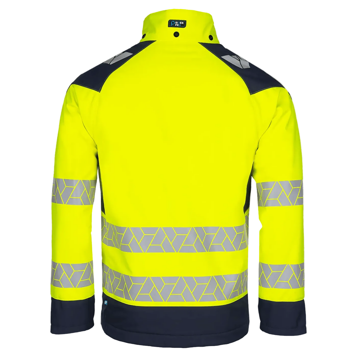 Sioen Yulo ECO high-vis winter softshell jacket, ARC protection (APC2)