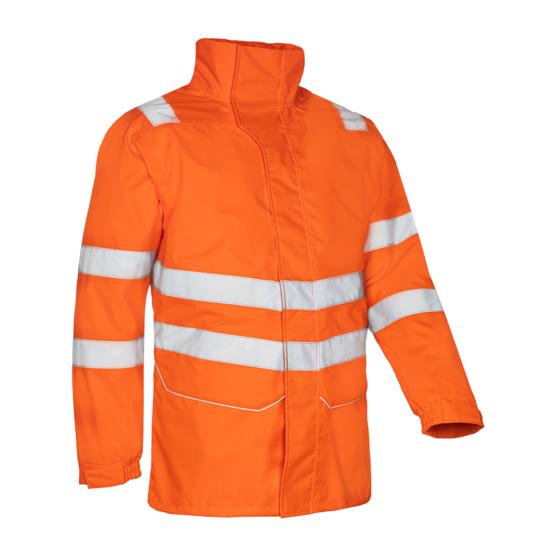 Sioen 4-in-1 Orange Rain Jacket with Detachable Bodywarmer & Norvill Extreme Trousers