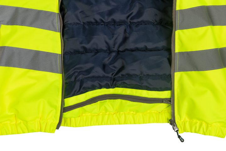 Sioen 4-in-1 Yellow Rain Jacket with Detachable Bodywarmer & Norvill Extreme Trousers