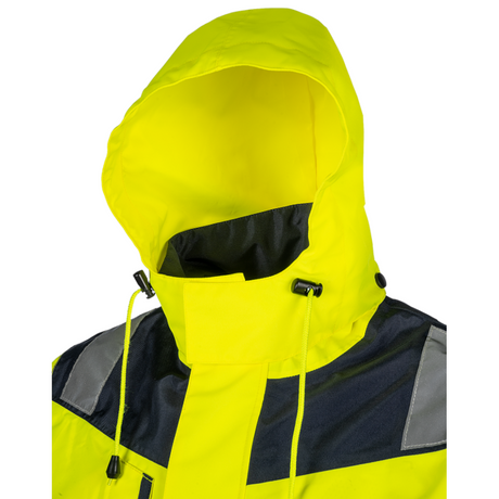 Sioen Birkum Hi-Vis ECO Orange Rain jacket