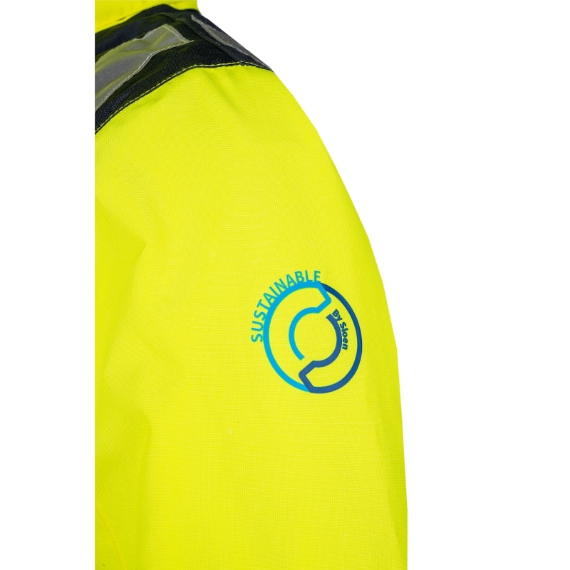 Sioen Birkum Hi-Vis ECO Yellow Rain jacket