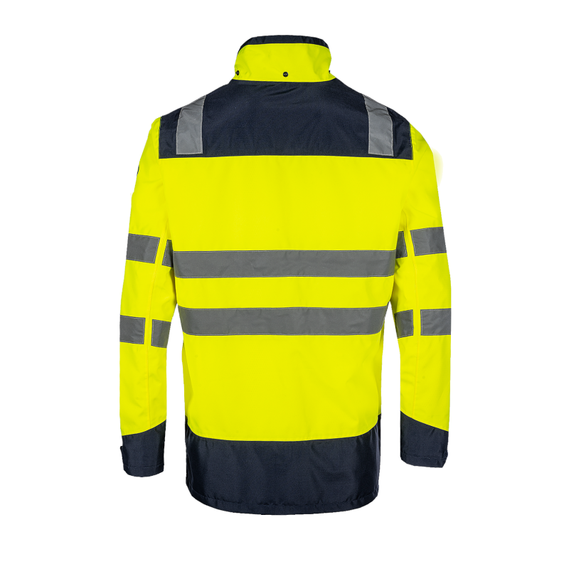 Sioen Birkum Hi-Vis ECO Yellow Rain jacket