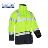 Sioen Lightflash Hi-Vis Winter Rain Jacket