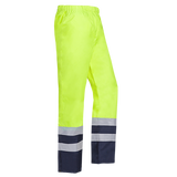 Sioen Norvill Extreme Weather Hi-Vis Yellow Rain Trousers