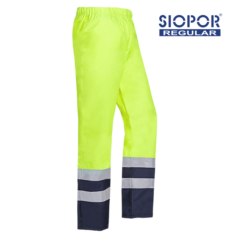 Sioen Norvill Extreme Weather Hi-Vis Yellow Rain Trousers