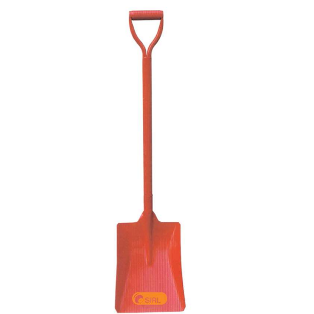 Pair of Square All Steel Shovels with D Handle