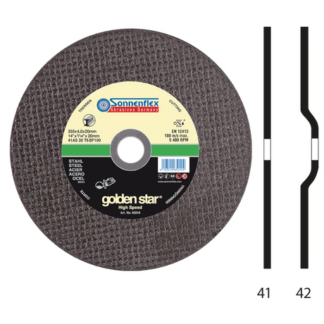 Sonnenflex 14" Consaw Speed Cutting Disc