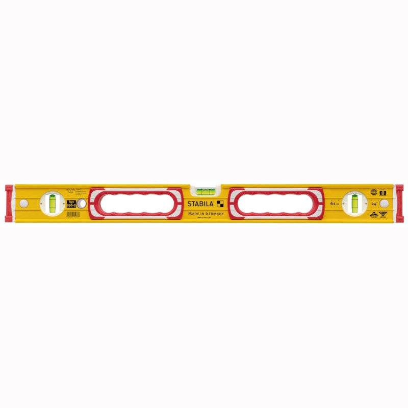 Stabila Kit 3 Spirit Level Type 196-2 Kit (61cm (2 ft), 122cm (4 ft), 183cm (6 ft)