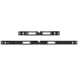 Stabila Limited Edition 2 Piece Type 196-2 Dark Shadow Spirit Level Set 610mm & 1220mm