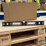 Stabila Limited Edition 2 Piece Type 196-2 Dark Shadow Spirit Level Set 610mm & 1220mm
