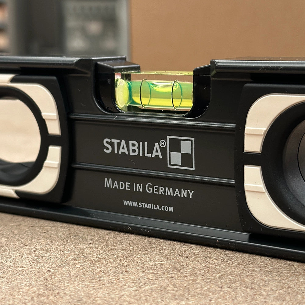 Stabila Limited Edition 2 Piece Type 196-2 Dark Shadow Spirit Level Set 610mm & 1220mm