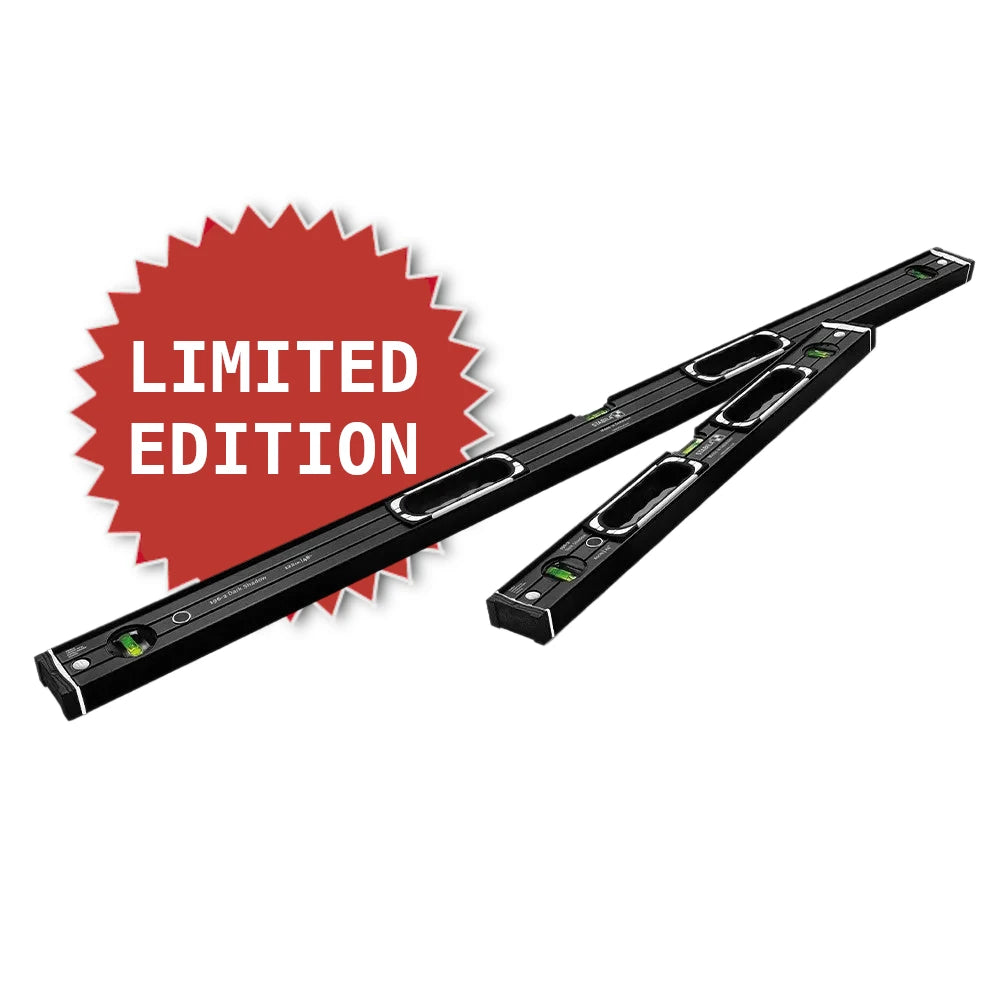 Stabila Limited Edition 2 Piece Type 196-2 Dark Shadow Spirit Level Se ...