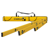 Stabila Kit 1 Spirit Level Type 70-2 Kit (60cm (2 ft), 120cm (4 ft), 180cm (6 ft) with FREE bag)