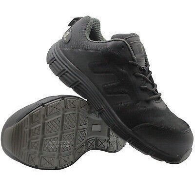 Impact Protection Black Safety Trainer