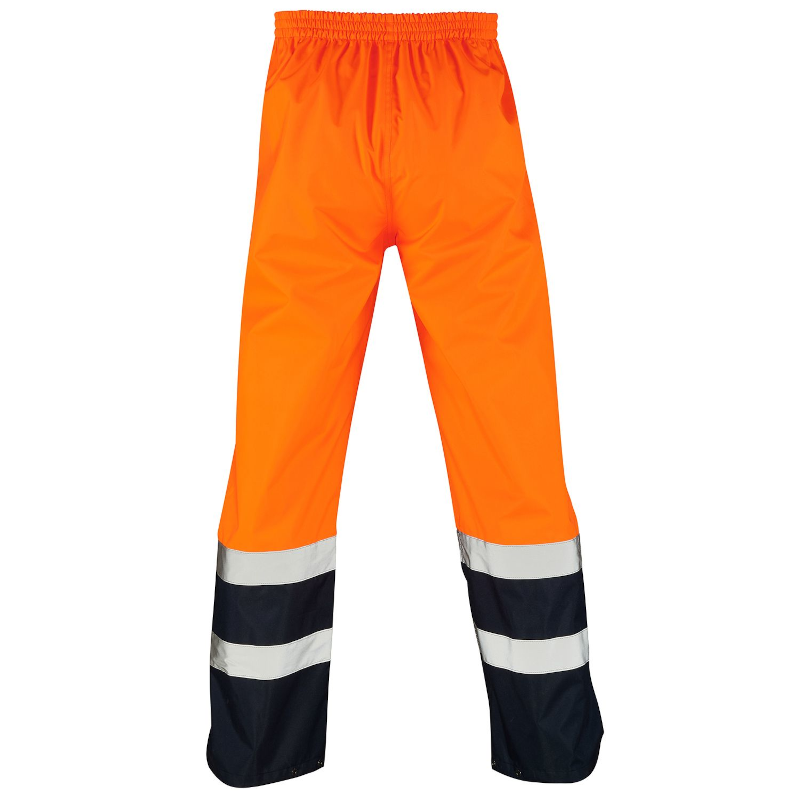 Supertouch Hi-Vis 2 Tone Orange Over-Trousers