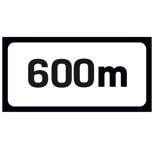 P 001 Supplementary Plate - Distance 600m