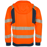 SYNQ® Highlight Orange Zip-Up Hi-Vis Hoodie