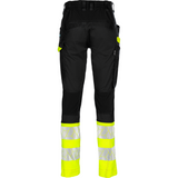 SYNQ® Qlear Hi-Vis Yellow Service Trousers with Stretch Zones Class 1