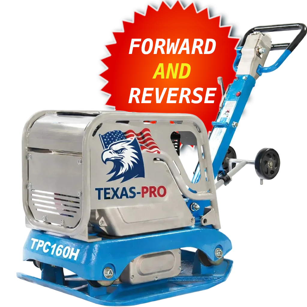 Texas Pro 20" Honda Forward / Reverse Compaction Plate GX160 160kg