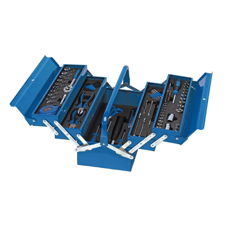 Tool Kit in Steel Cantilever Toolbox (126 Piece) – Toolman Limited