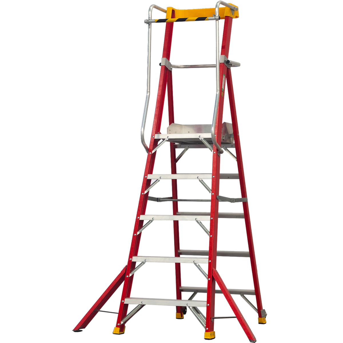 PIRL Fiberglass Electra Protect Stepladder 4 steps