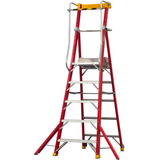 PIRL Fiberglass Electra Protect Stepladder 4 steps