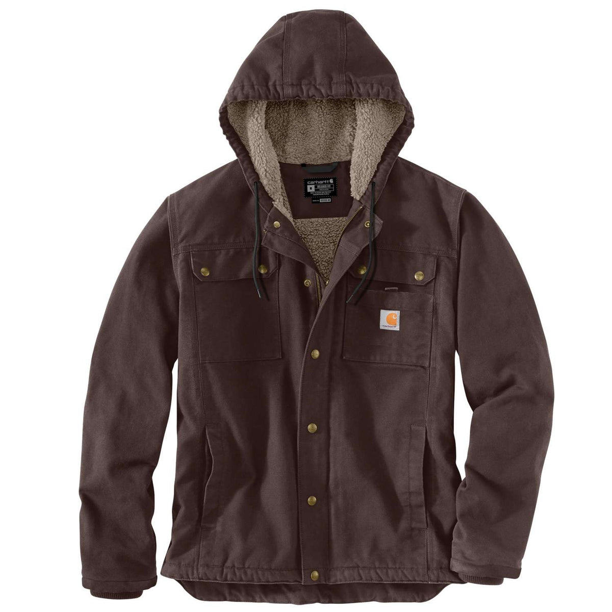 Washed Duck Bartlett Jacket Dark Brown
