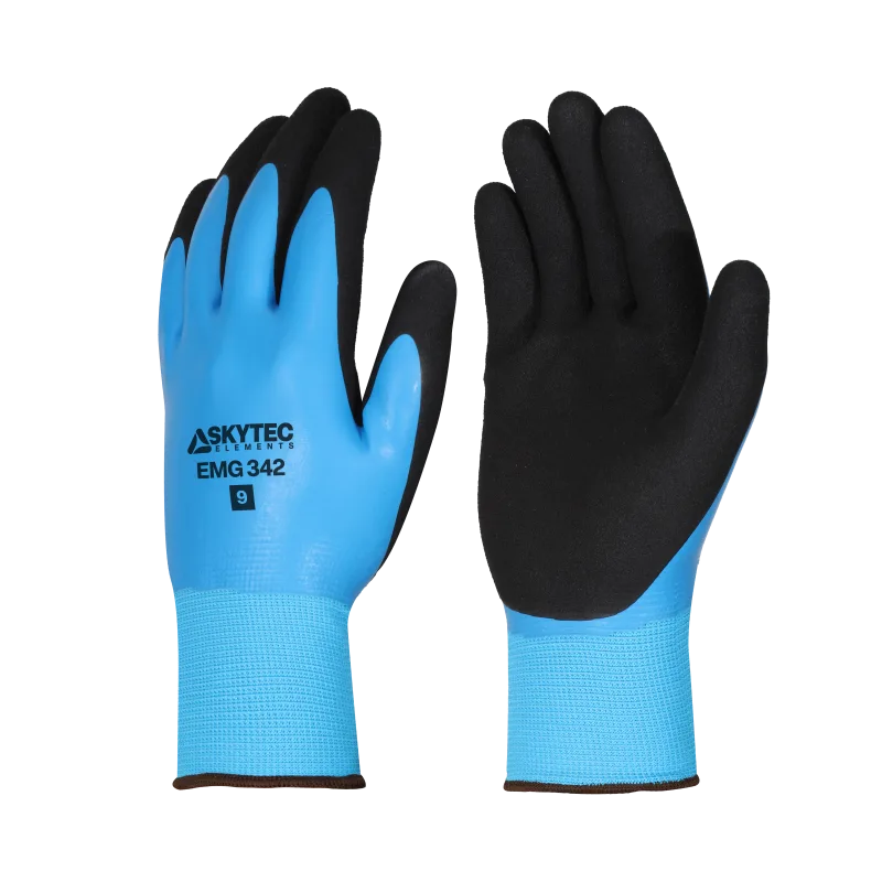 Water Repellent Fully-Coated Dual Latex Grip Glove (Box of 120)