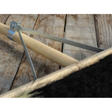Bulldozer Yard Broom 24"(600mm) with Handle and Stay