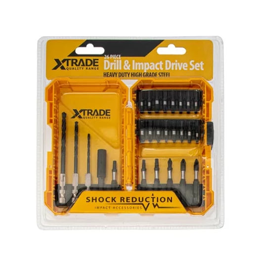 XTrade Impact Drill and Drive Bit Set (26 pc)