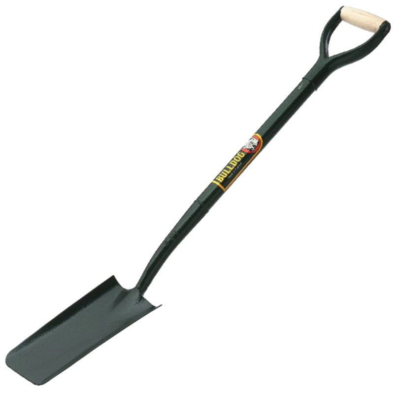 Bulldog Cable Laying Shovel 28" - All Metal Shaft - Metal YD Handle - Ash Grip