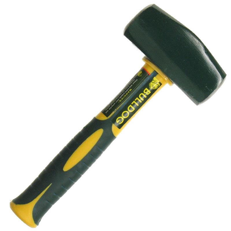 Bulldog Lump (Club) Hammer 4LB - Soft-Grip Handle