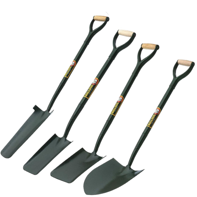 Pack of 4 All-Steel Shovels