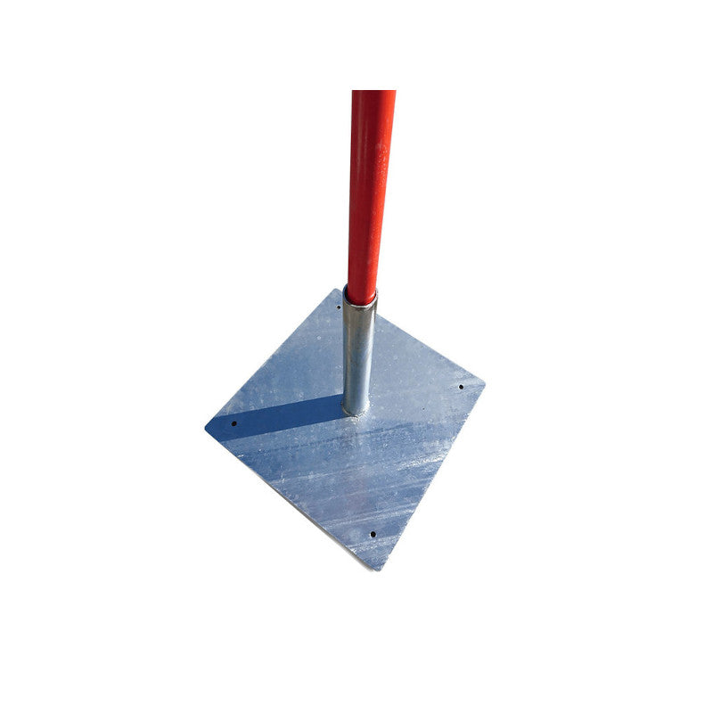 Single Steel Base for Goalposts Height Restriction Barriers