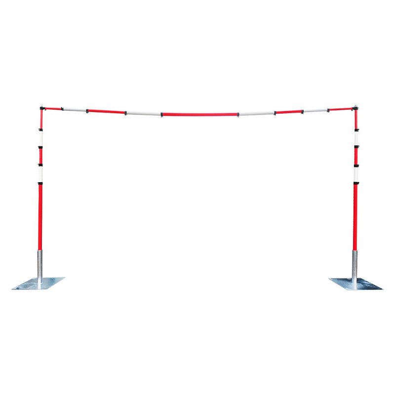 Goalposts Height Restriction Barriers with Steel Base & Crossbar