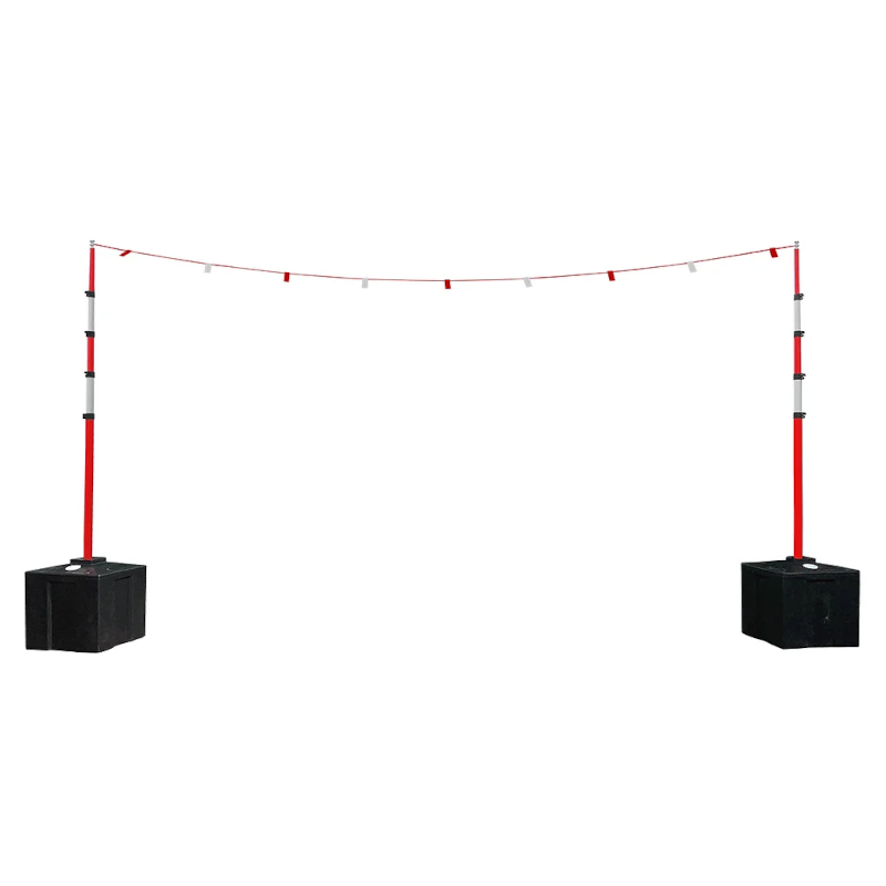 Single Ballast Block Base for Goalposts Height Restriction Barriers