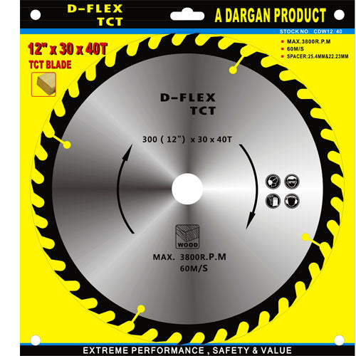 Dargan 12″ X 40T Circular Saw Blade