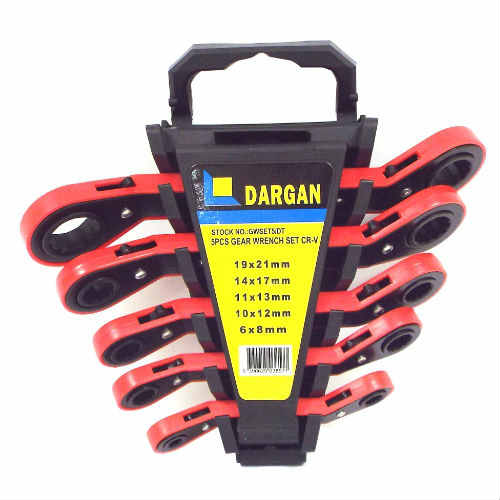 Dargan 5pce Gear Wrench Set