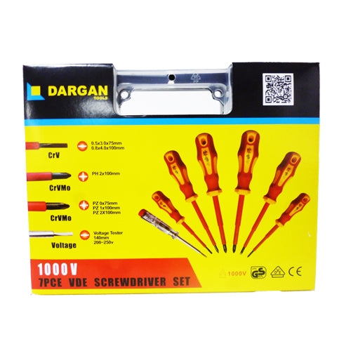 Dargan 7pce Electricians VDE Set