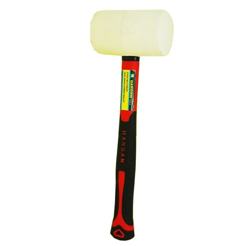 Dargan 16oz Rubber Mallet Fibre Handle