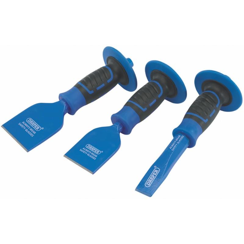 Draper 3 Piece Bolster & Chisel Set