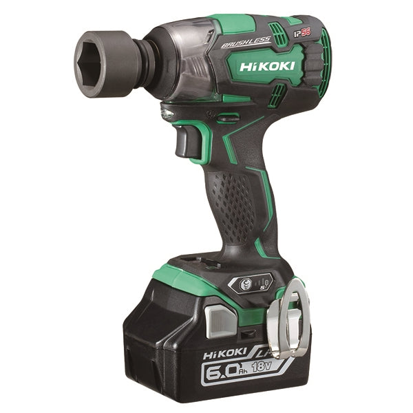 HiKoki WR18DBDL2 18V 6.0Ah Brushless Impact Wrench