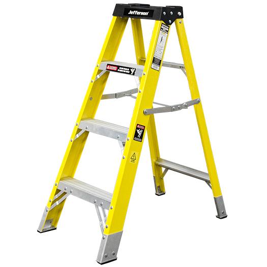 Jefferson 3+1 Tread Fibreglass Step Ladder