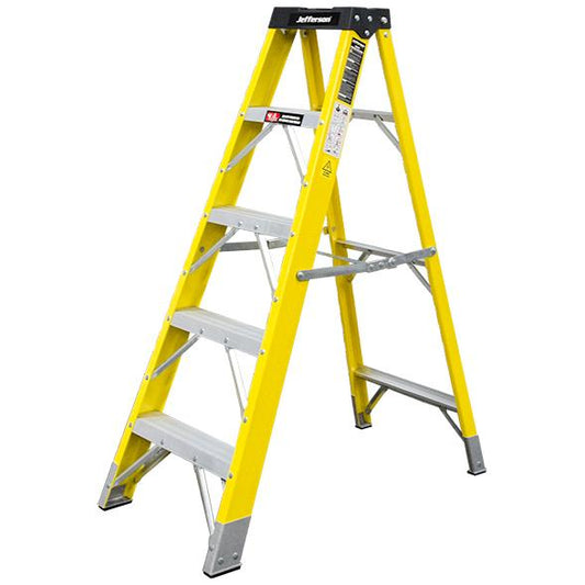 Jefferson 4+1 Tread Fibreglass Step Ladder