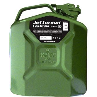 Jefferson 5 Litre Green Jerry Can